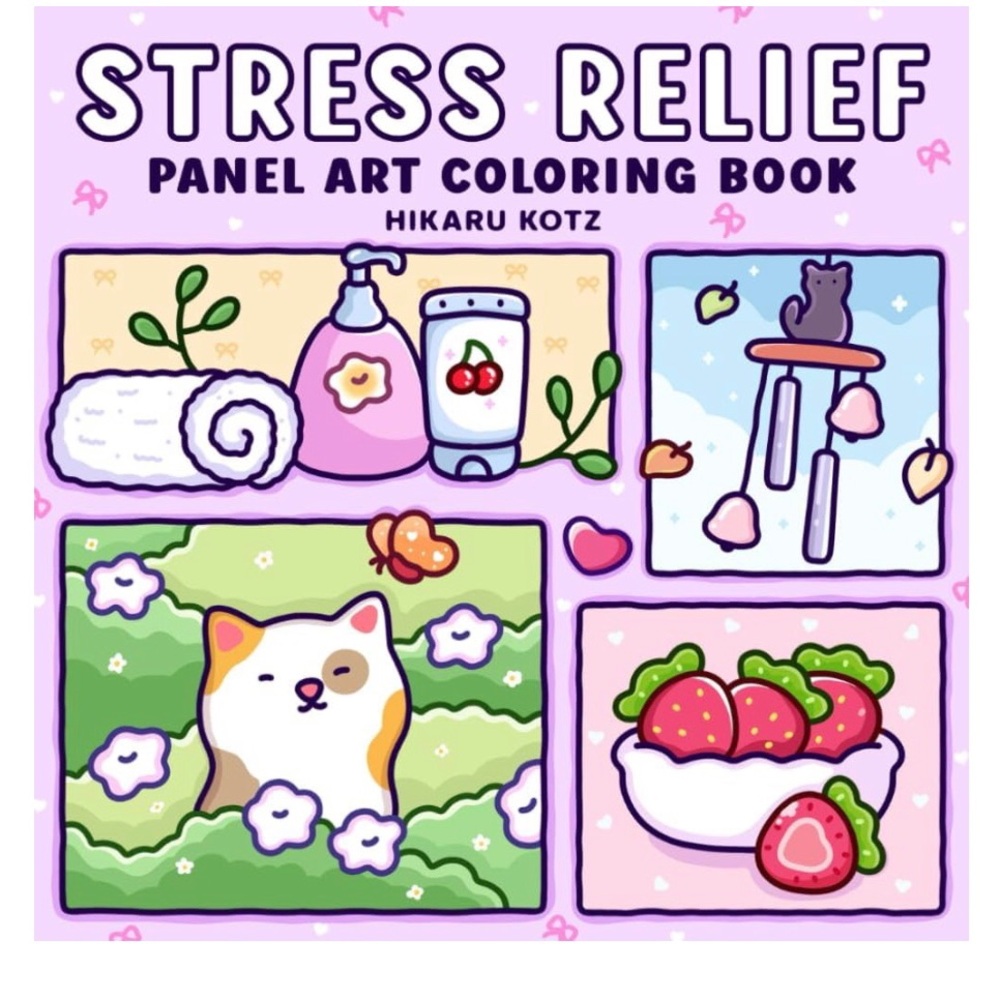 Horacio Kotz Stress Relief Panel Art Coloring Book